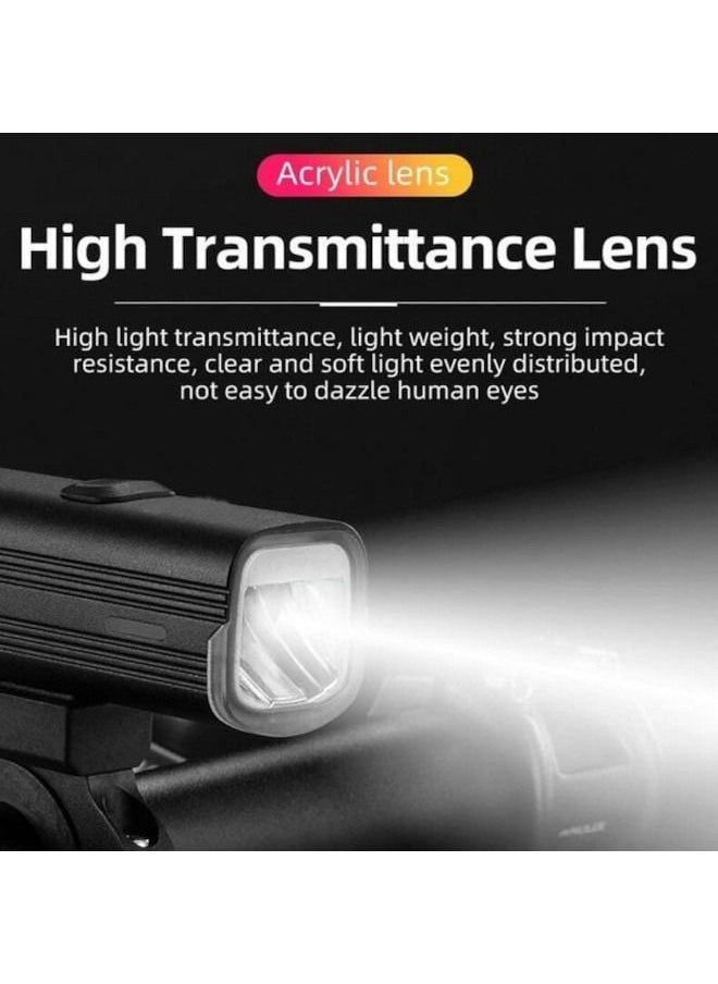 Cordova - Bike headlight – rechargeable 1000 lumens front light with waterproof design and long battery life - Image 1