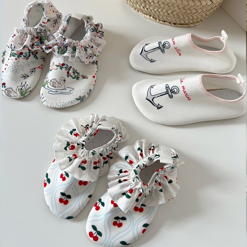 Nordic Style Kids Beach Aqua Shoes Non-slip Swim Socks - Image 3