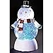 Roman Roman Snowman Swirl Dome Snowglobe with Color Changing LED Light - Image 2