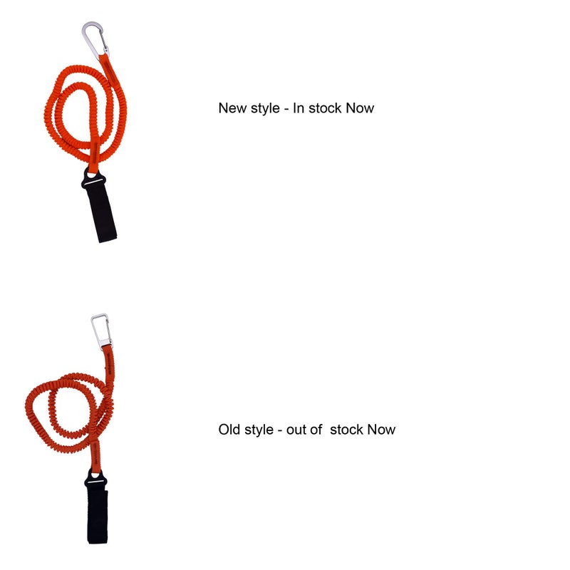 YYST Orange Paddle Leash Paddle Holder Tool Lanyard - No Paddle (Orange X 4 Pack) - Image 3