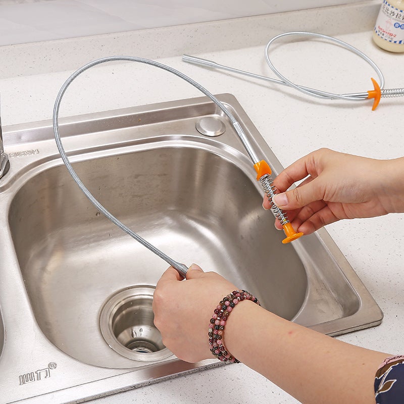 Bendable Hand-Held Grabber For Picking Up Items In Drains, Drain Cleaner, Garbage Picker, Drain Unclogger - Image 5