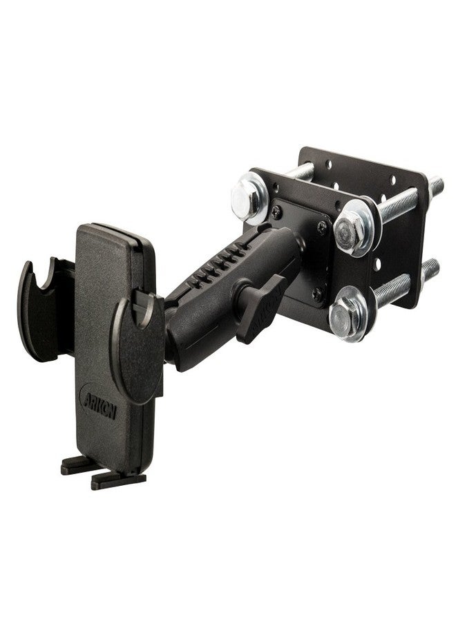 ARKON Mounts 5 inch Robust Forklift Pillar Bracket Phone Mount - Image 1