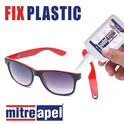 MITREAPEL CA Glue with Activator Kit 2x3.5oz-2x13.5fl oz Instant Bond Professional Cyanoacrylate Adhesive and Super Glue Accelerator for Woodworking with Extra Caps&Microtips,DIY&Craft, Plastic,Repair - Image 3