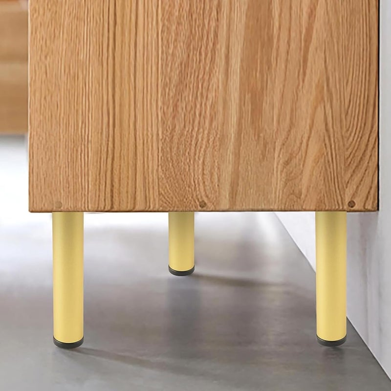 Aluminum Furniture Legs with Mounting Hardware for Cabinets Sofa Tables Furniture Risers - Image 5
