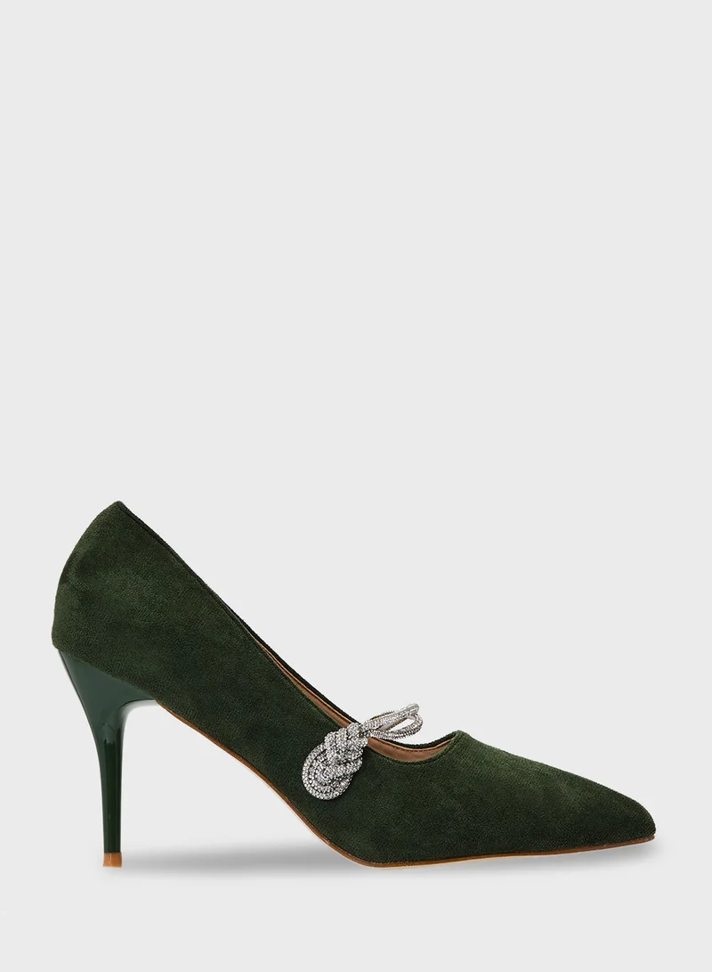 ايلا Diamante Heeled Pump