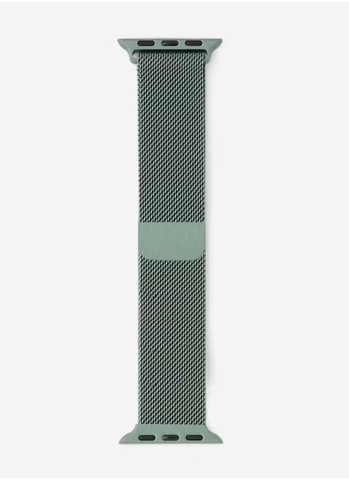 TIGER - Apple Watchband 42mm, 44mm, 45mm, 49mm Milanese Apple Watch Strap – Adjustable, Stylish Stainless Steel Mesh Band for Apple Watch Series 1-8, SE, Ultra – Comfortable, Durable, Sleek Design for Everyday Wear - Image 1