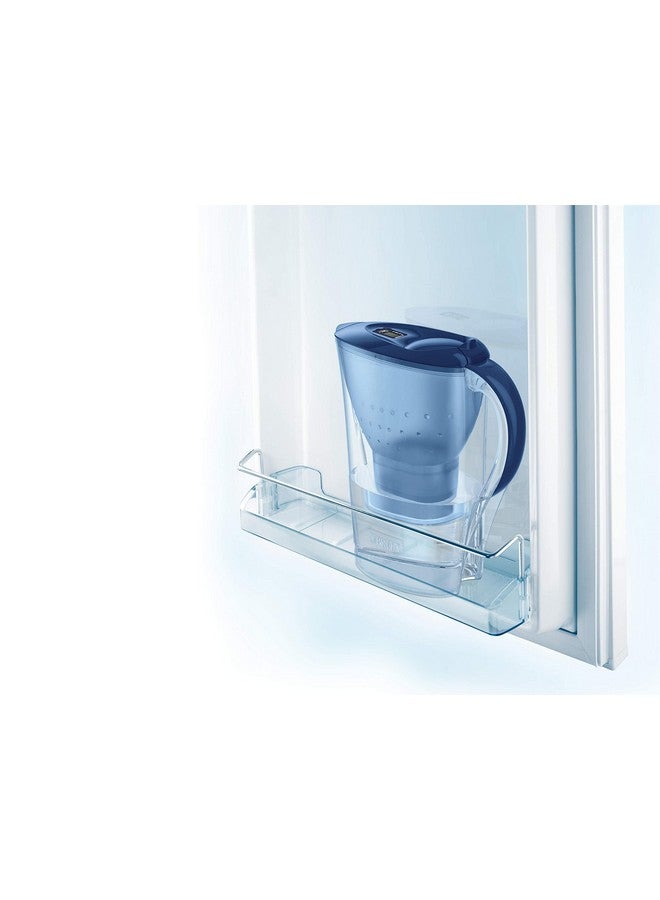 BRITA جهاز تصفية المياه بريتا ماريلا مصنوع في ألمانيا سعة 2.4 لتر باللون الأزرق مع لؤلؤات الكربون النشطة لمياه نقية ولذيذة - Image 5