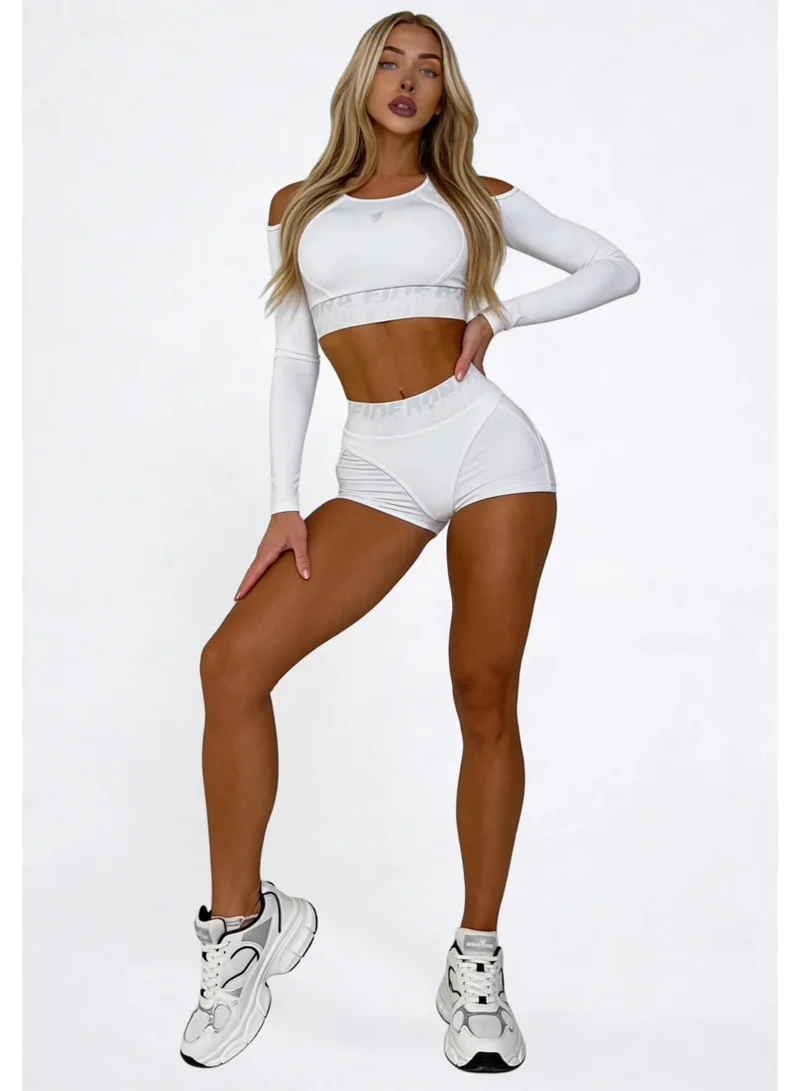 Bona Fide  KissFit Cloud Dancer Crop Gym Top for Women for Women | Best Price UAE