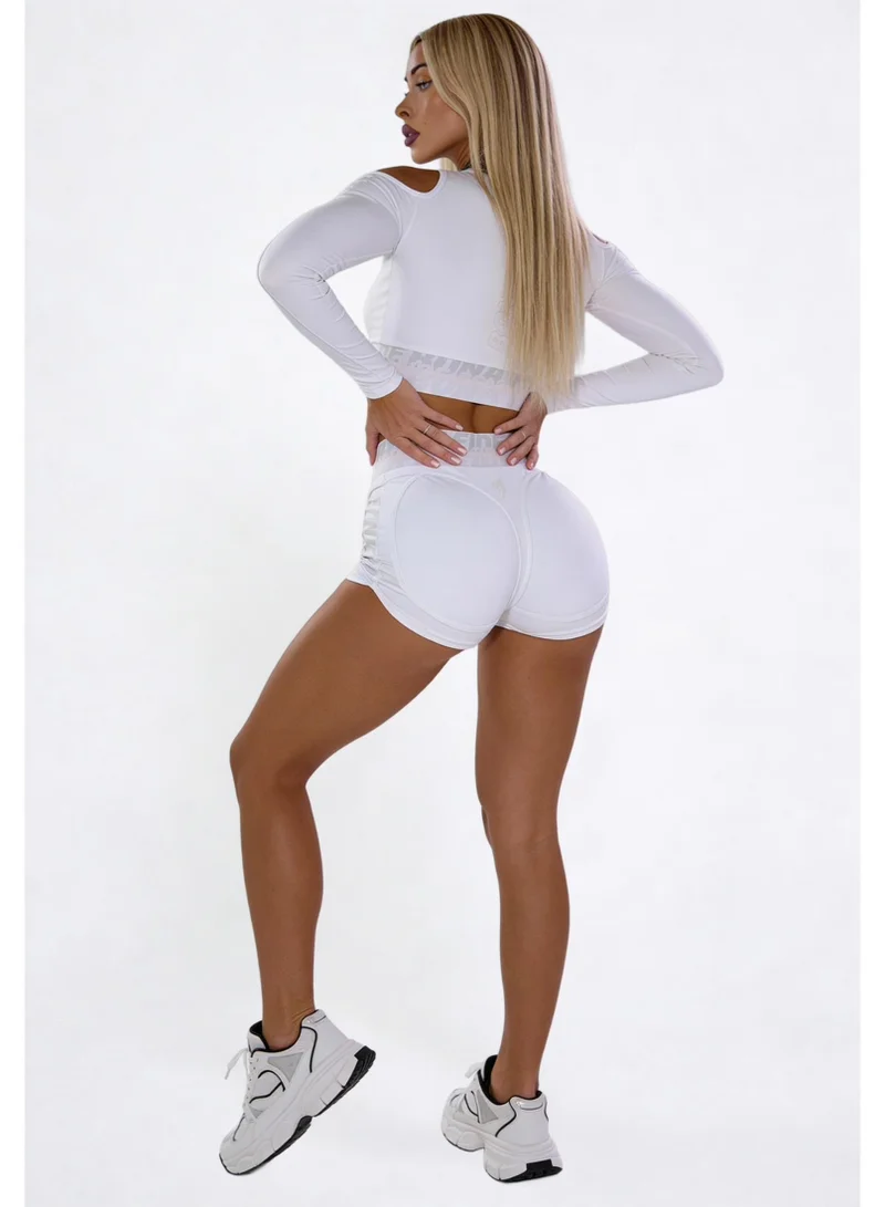 Bona Fide  KissFit Cloud Dancer Crop Gym Top for Women for Women | Best Price UAE