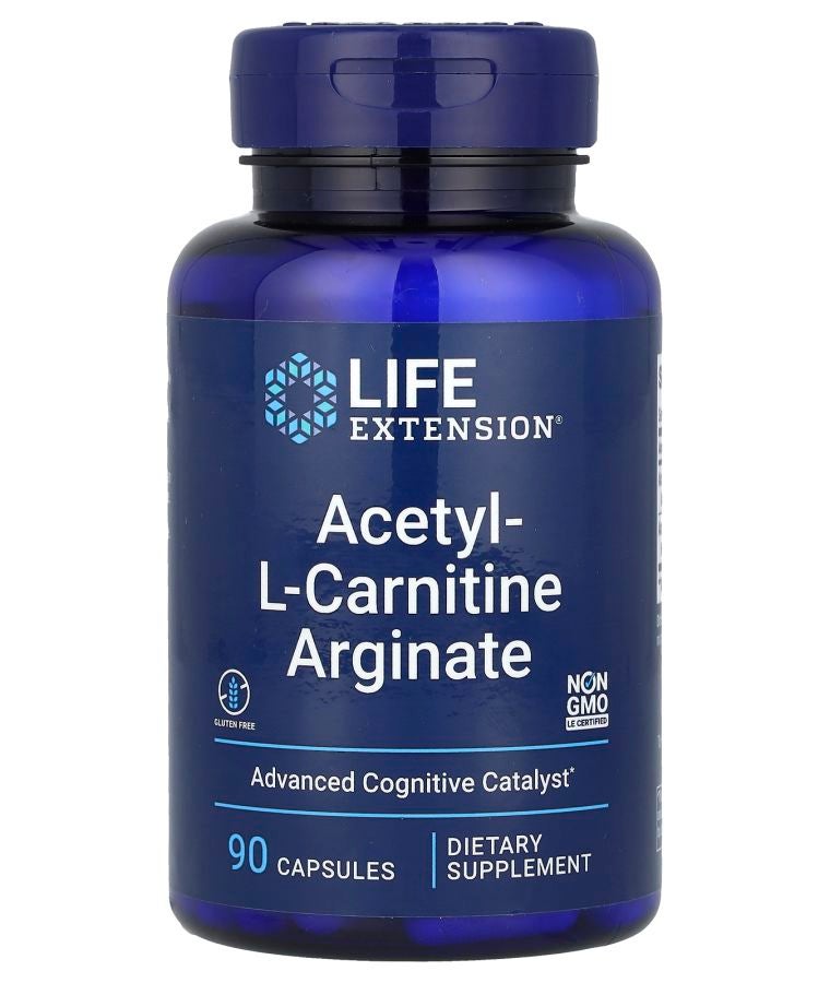 Acetyl-L-Carnitine Arginate 90 Capsules