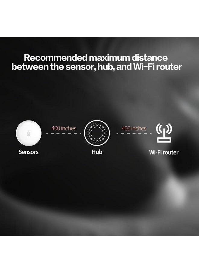 Aqara Aqara Water Leak Sensor, Zigbee Wireless Water Leak Detector for Alarm System and Smart Home Automation, Requires AQARA HUB, App Notifications, for Kitchen, Bathroom, Basement, Works with IFTTT  - Image 2