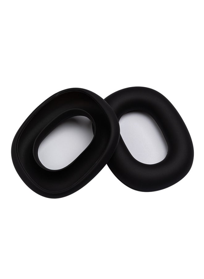 Generic For Apple Airpods Max Silicone Head Beam Protective Cover Beam Dust-proof Bluetooth Headset Ear Movers-Specifications:black Ear Cap  - Image 1