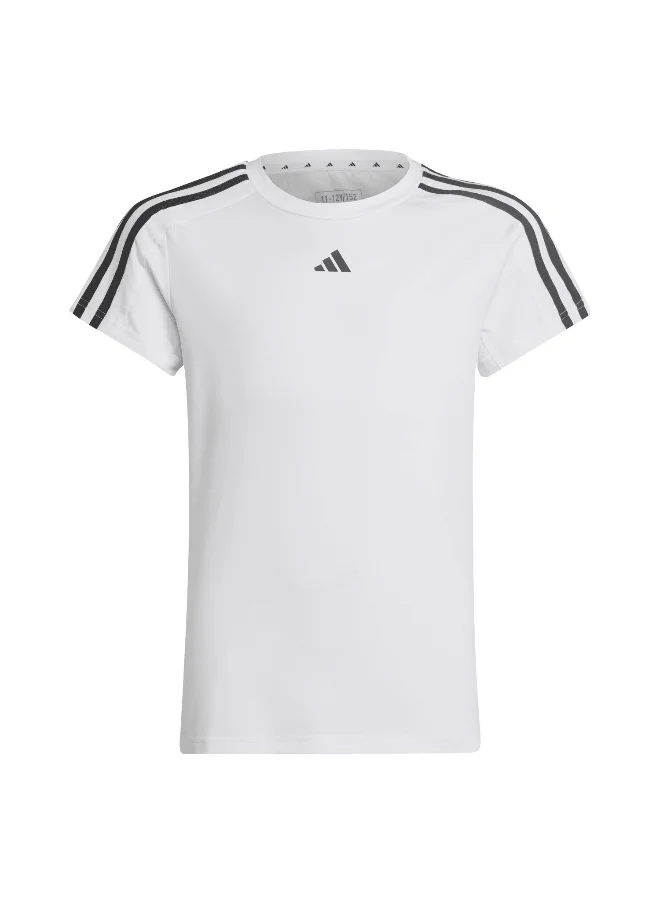 Adidas adidas G Tr-Es 3S T White Training T-Shirts 5-6Y