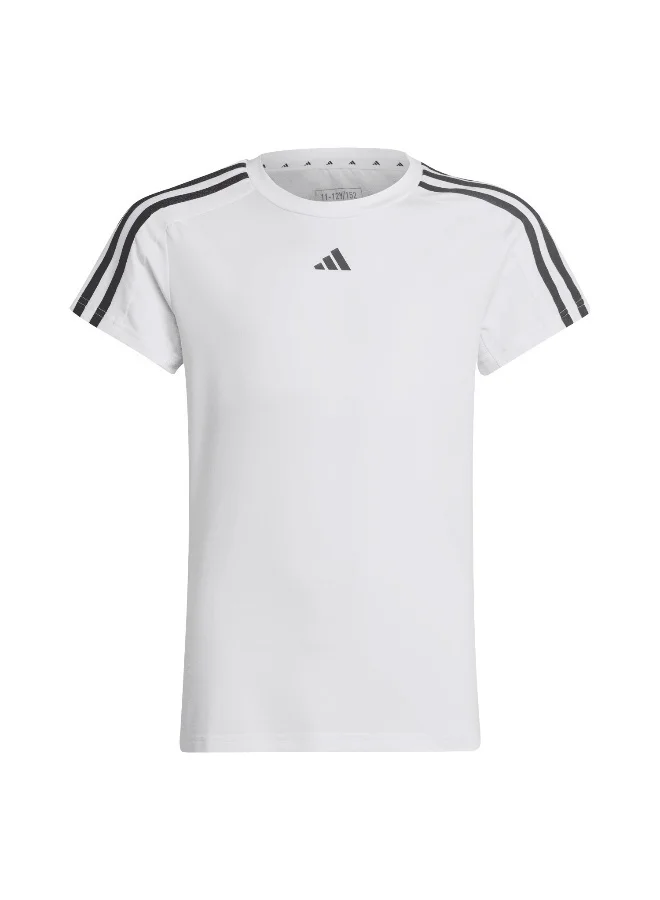 اديداس اوريجينالز adidas G Tr-Es 3S T White Training T-Shirts 5-6Y