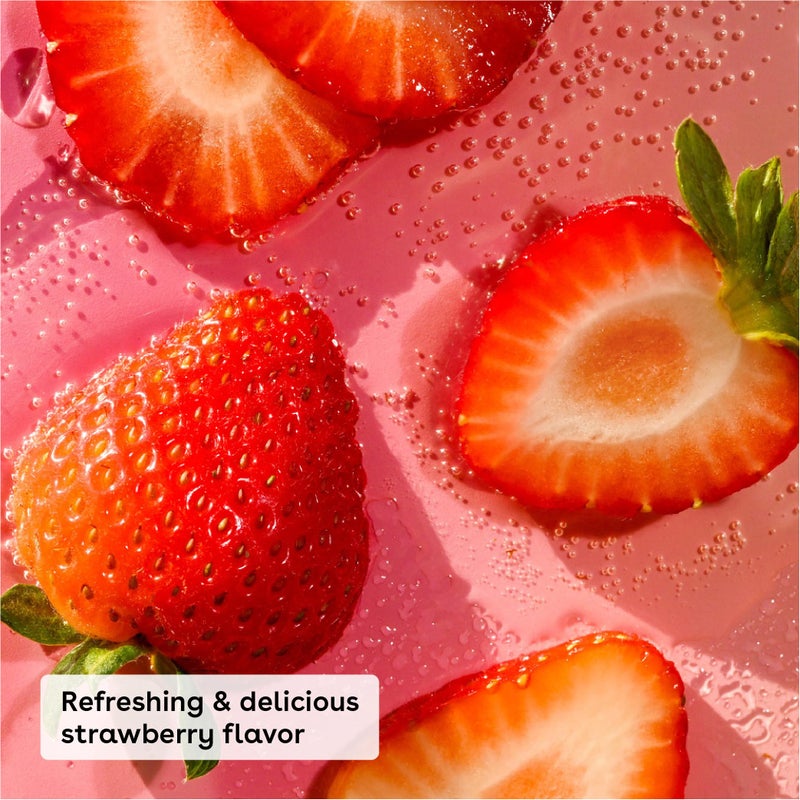 eos The Hero Lip Repair, 24HR Moisture for Severely Dry Lips, Natural Strawberry Extract, Hypoallergenic Moisturizing Lip Balm, 0.14 oz, 2-Pack - Image 2