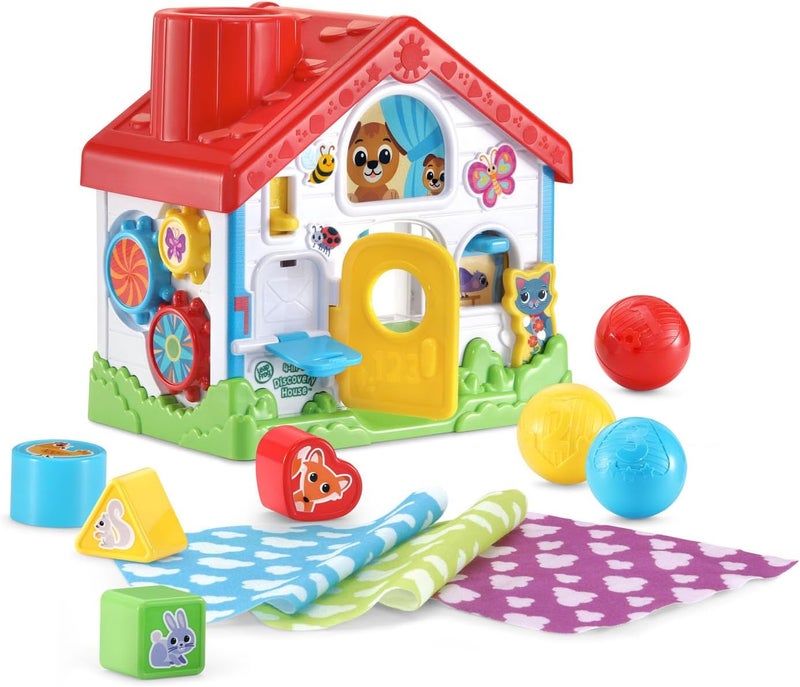 LeapFrog 4-in-1 Discovery House, Hands-On Infant Busy Toy - Image 3
