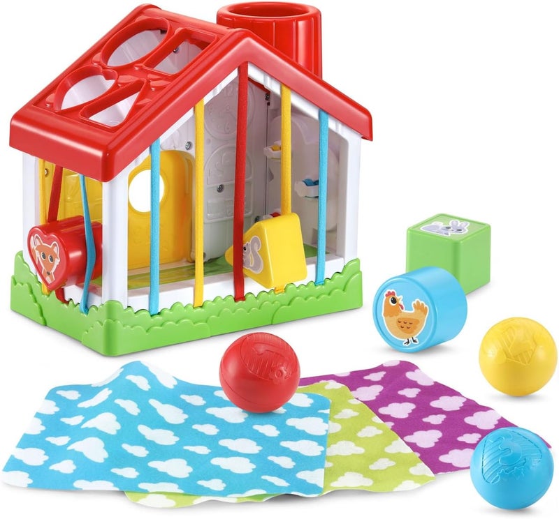 LeapFrog 4-in-1 Discovery House, Hands-On Infant Busy Toy - Image 2