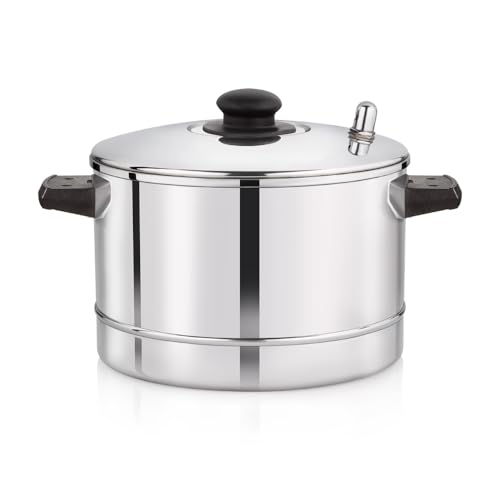 Premier Aluminium Idli Maker with 4 Idli Racks makes 16 idlies - Image 1