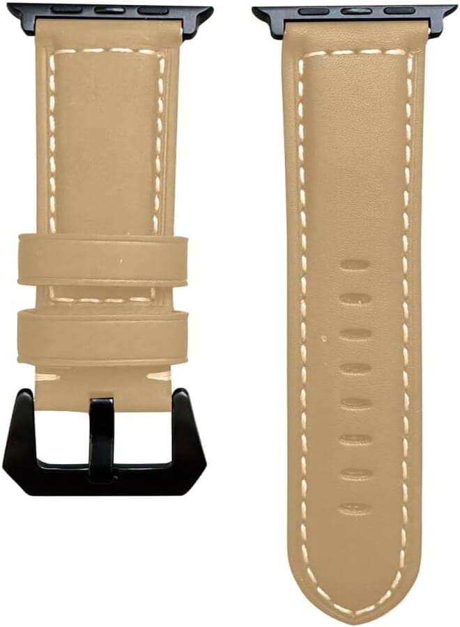 Next Next store Compatible with Apple Watch Band 41mm 40mm 38mm, Cowhide Leather Strap Compatible with iWatch Series 7/SE/SE 2/6/5/4/3/2/1