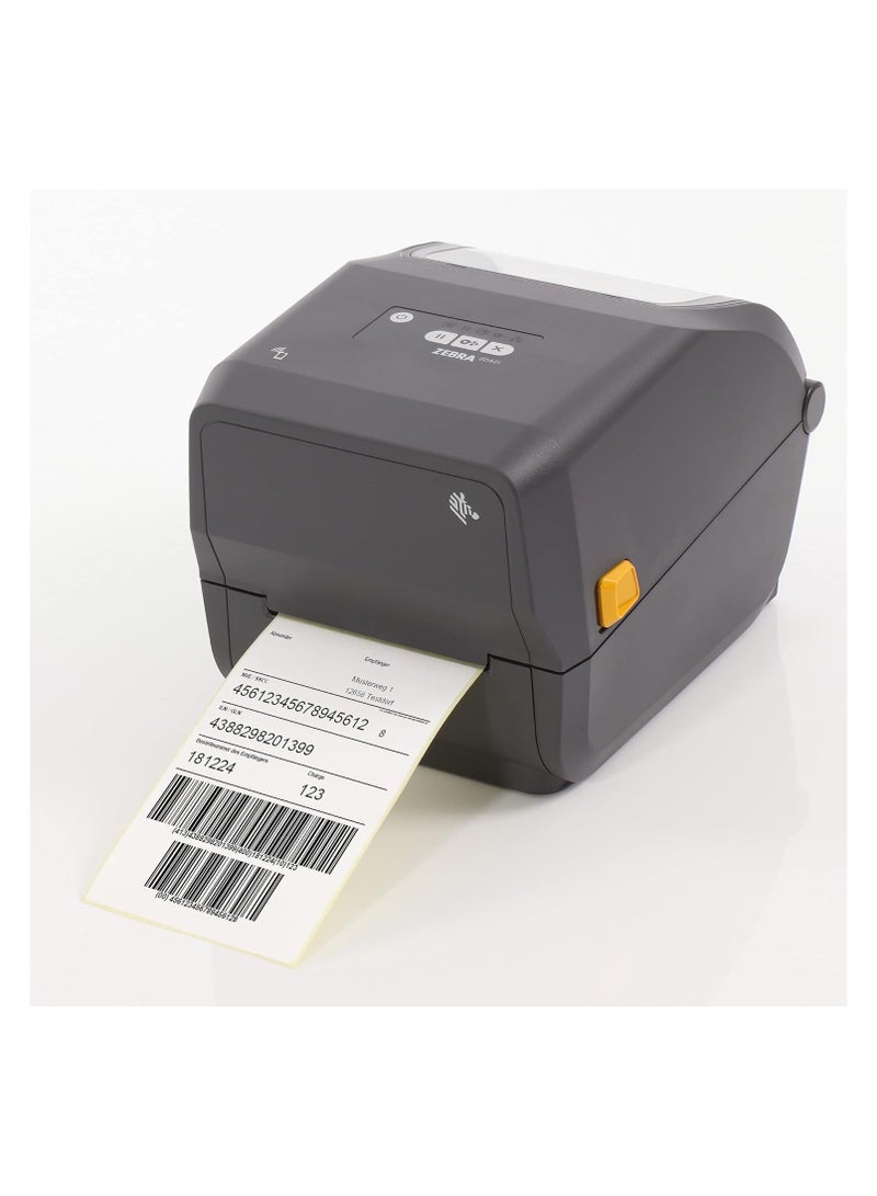 Zebra ZD421t Direct Thermal Label Printer – 203 dpi, 104mm Max Print Width, BTLE, LAN, USB, USB Host Interfaces (ZD4A042-30EE0EZ) - Image 2