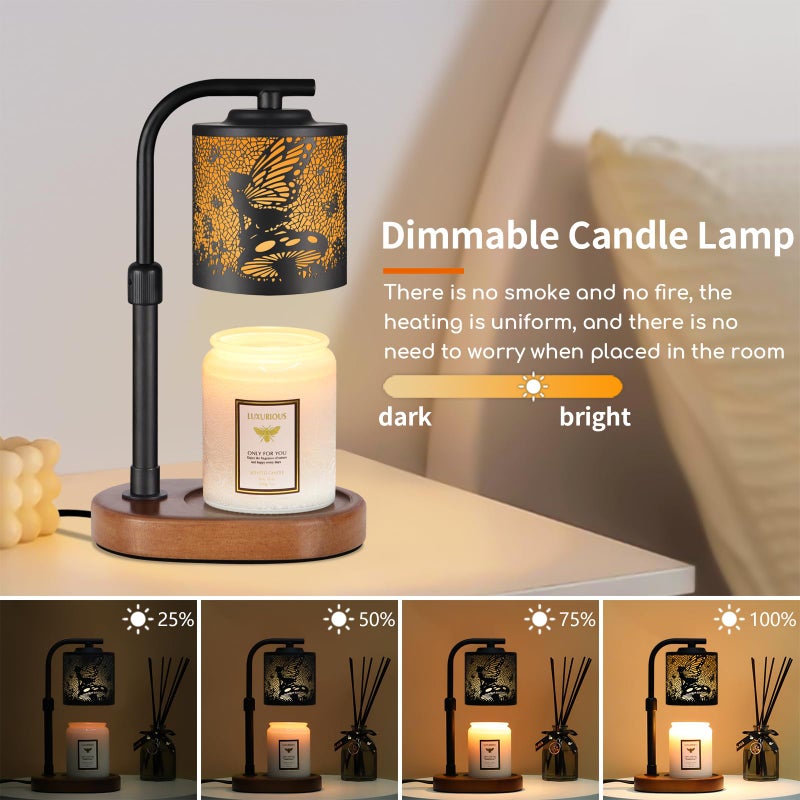 kobodon Candle Warmer Lamp,Birthday Gifts for Women Mom,Adjustable Height for Scented Jar Candles,Electric Candle Lamp Warmer for Home Decor(Flower Fairy) - Image 2