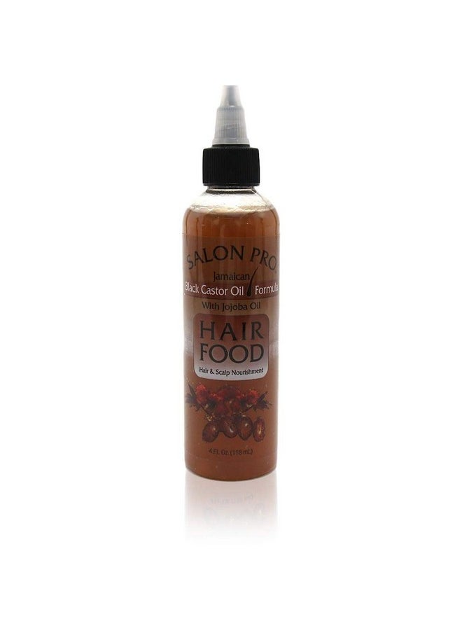 Salon Pro Salon Pro [Black Castor Oil Formula with Jojoba Oil Hair Food 4 Oz,Pack of 2## 