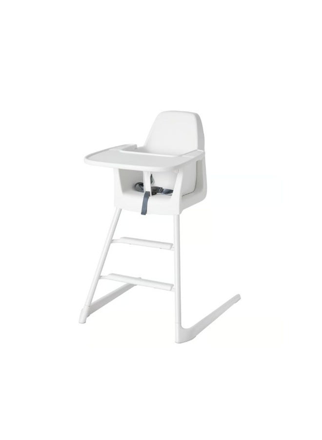 IKEA ASIA لانغور صينية كرسي طعام للأطفال، بيضاء - Image 3