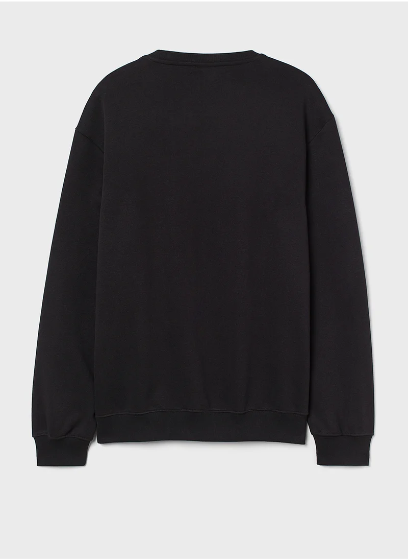 اتش اند ام Relaxed Fit Sweatshirt