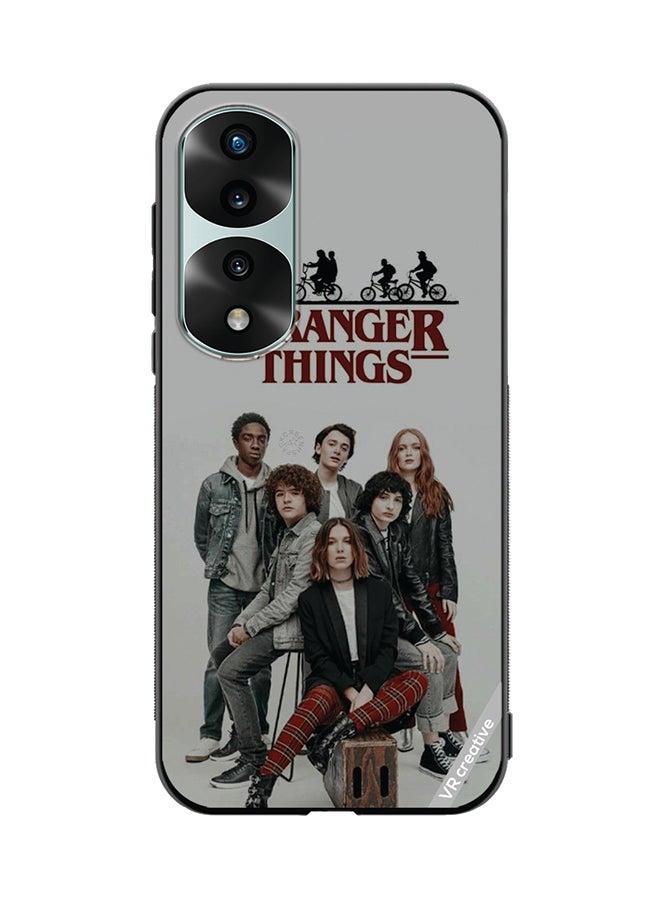 VR CREATIVE Protective Case Cover For Honor 70 Pro Strangers Thing Design Multicolour - Image 1