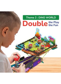 Smartivity Smartivity Joystick Arcade Maze Toy for Kids 6-14 Years | 2in1 Space & Jungle Theme Adventures I Birthday Gift for Boys & Girls I STEM Educational DIY Science Toys for Kids Ages 6,7,8,9,10,11,12,13,14  - Image 3