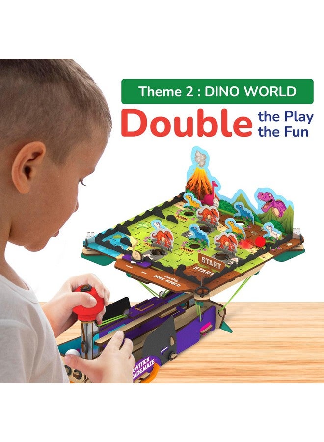 Smartivity Smartivity Joystick Arcade Maze Toy for Kids 6-14 Years | 2in1 Space & Jungle Theme Adventures I Birthday Gift for Boys & Girls I STEM Educational DIY Science Toys for Kids Ages 6,7,8,9,10,11,12,13,14  - Image 3