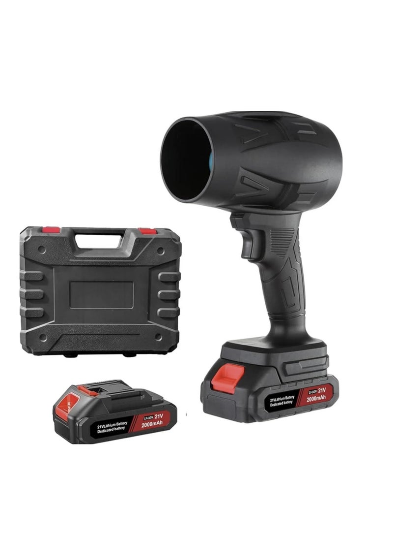 Generic Cordless Air Blower With 2 Rechargeable Batteries And Storage Bag,  - Image 1