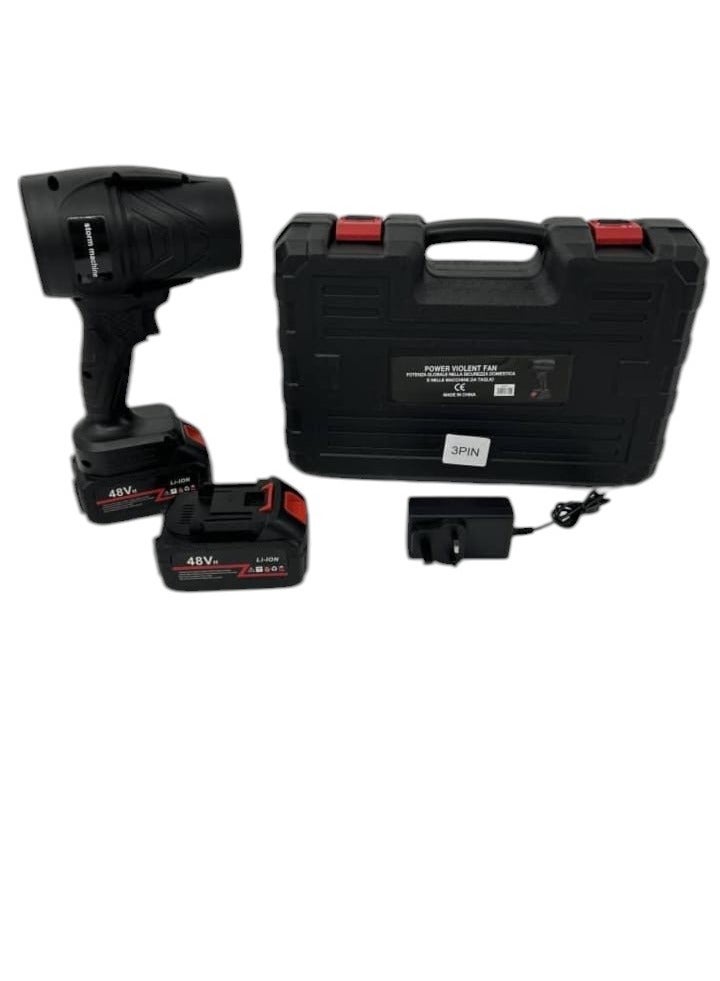Generic Cordless Air Blower With 2 Rechargeable Batteries And Storage Bag,  - Image 2