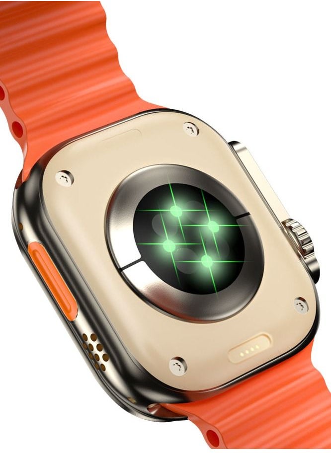 modio - Modio 4G Ultra max Plus android smart watch HD 2.2 inch full touch screen with 3 set strap and wireless charger for men's and boy's - Image 1