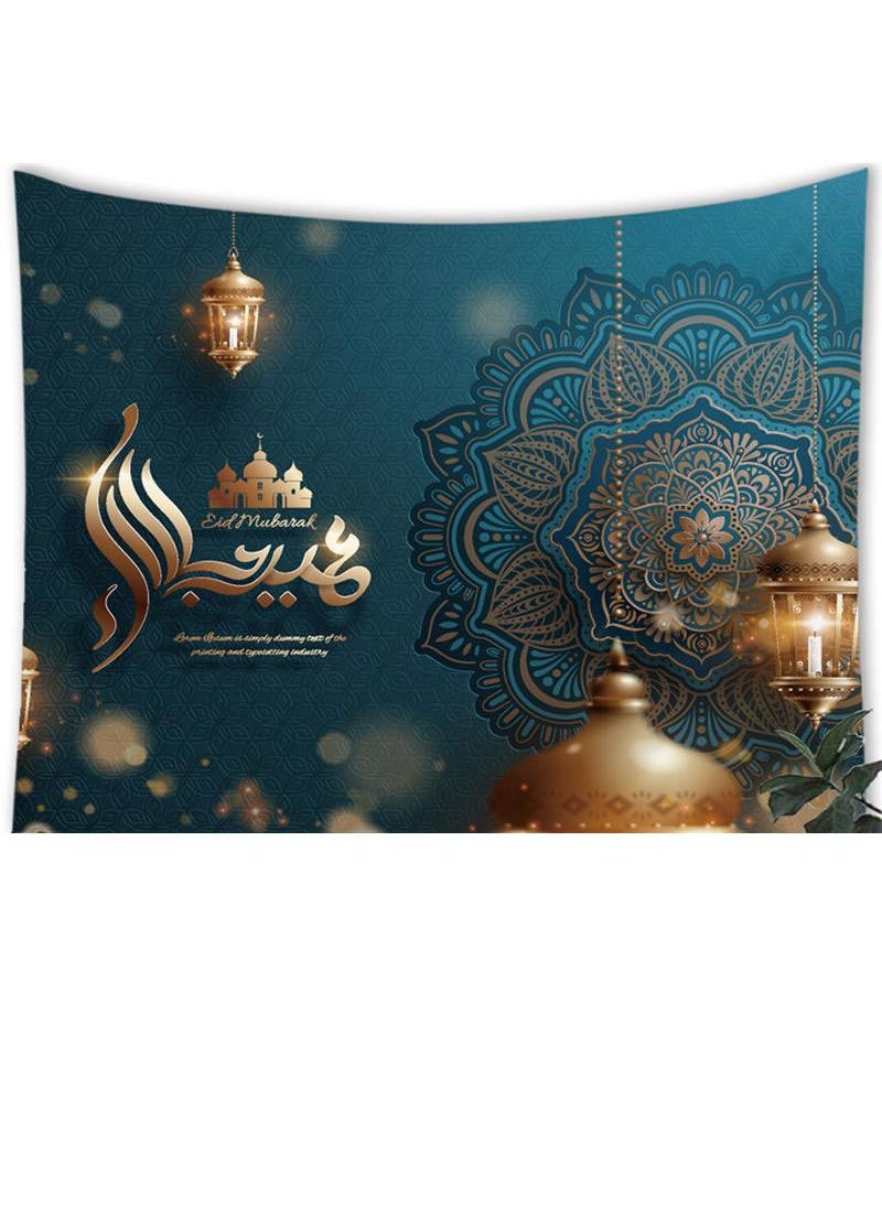 Bluejw 230x180cm Muhammed Ramadan Decorative Mural Tapestry  - Image 1