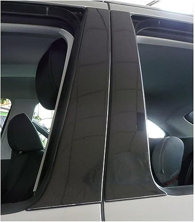 Wivplex Glossy Black Car Pillar Posts for Skoda Octavia - Image 4