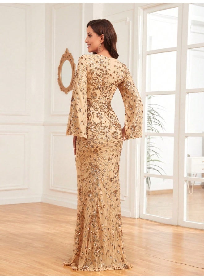 Madam Uniq Sequin Embellished Dress - Image 2