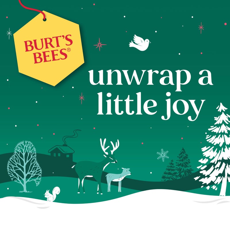 Burt's Bees Burtâ€™s Bees Mask Bundle Gift Set; , Ultra Conditioning Lip Balm and Moisturizing Lip, Refreshing Sheet and Calming Sheet Masks; Festive Packaging; 1 Gift Set - Image 4