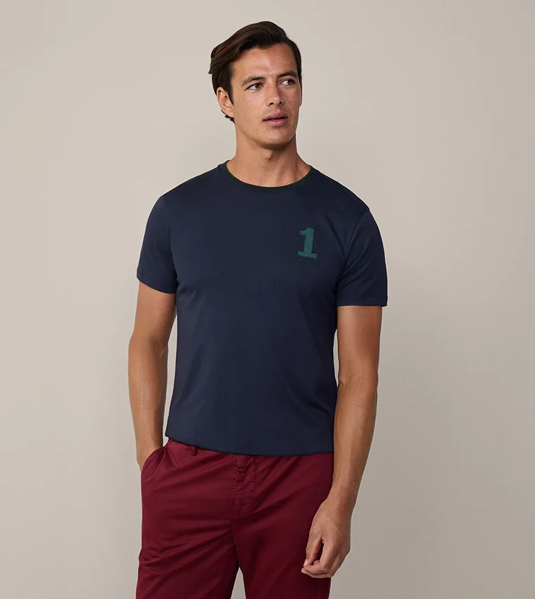 هاكيت CLASSIC FIT HERITAGE T-SHIRT