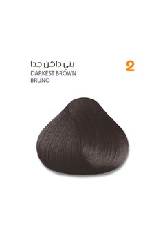 ساڤو كريم صبغة شعر من ساڤو 2 بني غامق جداً - غني بالمستخلصات العشبية وزيت البليكس ١٠٠ مل  - Image 1