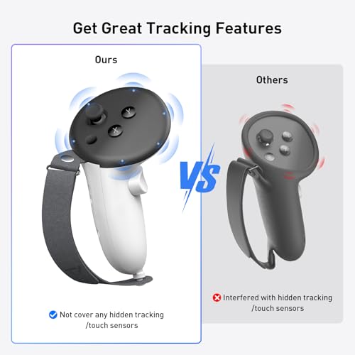 PRISMXR Controller Grips Compatible With Meta Quest 3S/3 (Designed Specifically for Carina D1/D1S/D1S Lite) - Image 4