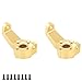 ZXYRC Brass Front Rear Steering Knuckle C Hub Counter Weight Blance for CROSSRC Cross RC EMOX 18 Rock Crawler Truck Upgrade Part Part C - Image 2