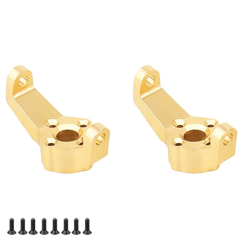ZXYRC Brass Front Rear Steering Knuckle C Hub Counter Weight Blance for CROSSRC Cross RC EMOX 18 Rock Crawler Truck Upgrade Part Part C - Image 4