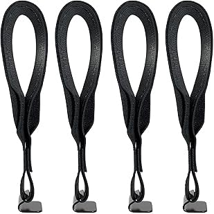 Voroly 4pcs Car Roof Top Bag Hooks - Universal Fit, Waterproof, Secure Tie-Down Straps for Car Top Luggage - Image 4
