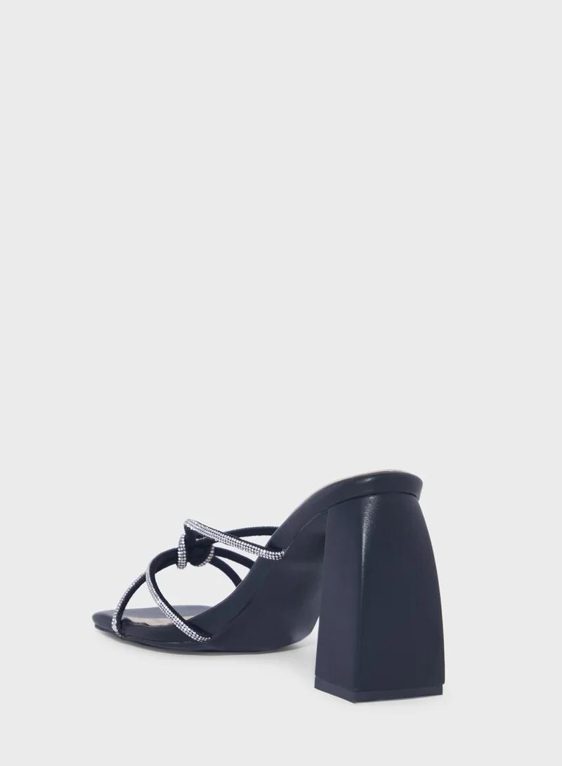 ايلا ليمتد اديشن Diamante Front Strap Mule