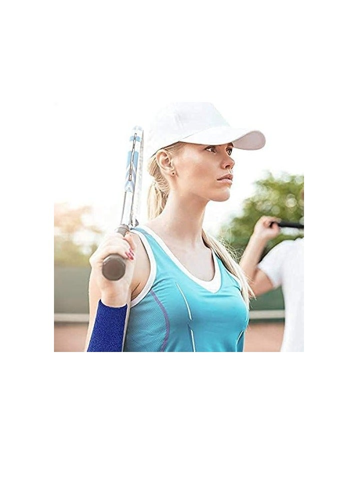 إسكدنيا 6 بوصة من الحزام العرقي للرياضة، حزامات الكوع الخيطية القابلة للتمدد من القطن لكرة القدم، الكرة السلة، الجري - Image 2