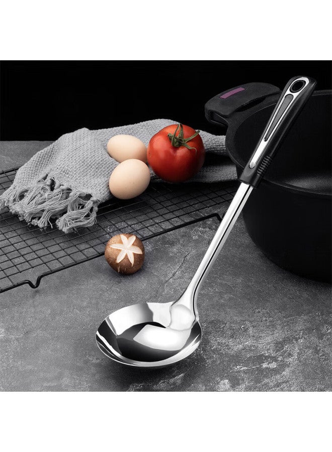 MAX COOK Maxcook Stainless Steel Large Soup Ladle, Thickened, Moon Star Series Myx-02  - Image 2