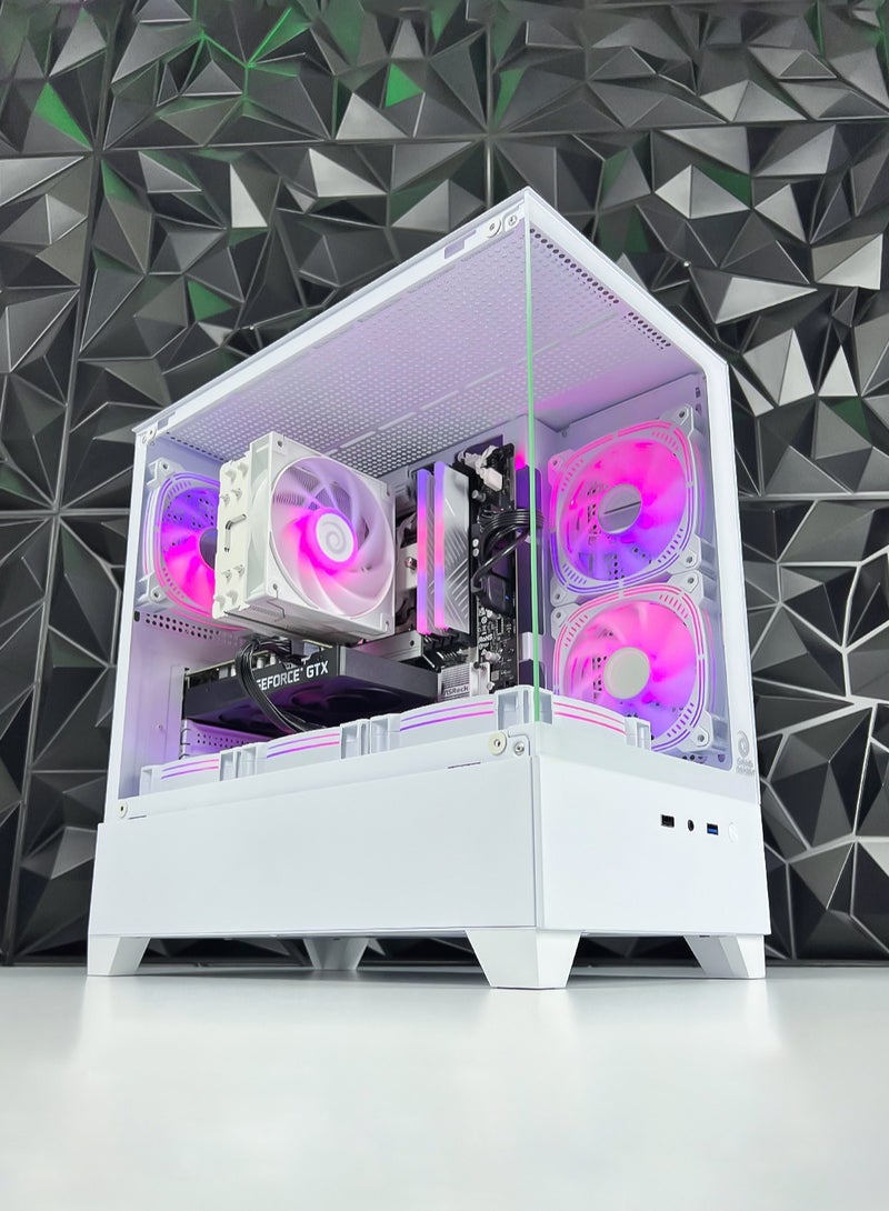 Game Sekret Nova Skye Gaming PC - Intel Core i5-12400F Processor | NVIDIA RTX 4060 8GB GPU | 16GB DDR4 RAM | 1TB M.2 NVMe SSD + 4TB HDD | ARGB Air Cooler | WiFi + Bluetooth Ready | Windows 11 Pro | Game Sekret Desktop Computer Tower (White)  - Image 5