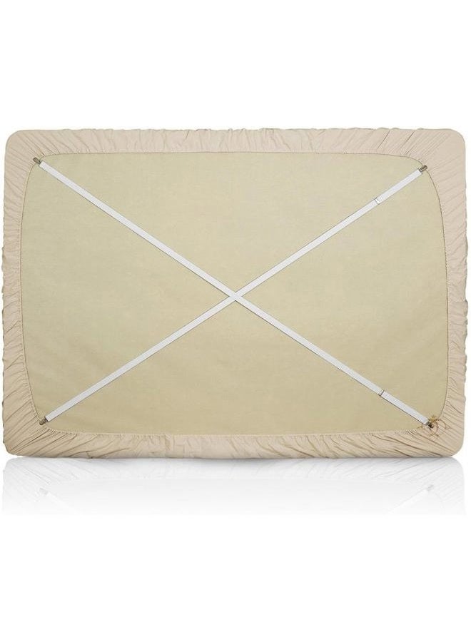 Glield Extend 20" to 78"Adjustable 4-Piece Under Sofa, Mattress, Bed Sheet Fitted Fastener, Long Strap Clip Bands BDJ01 - Image 3