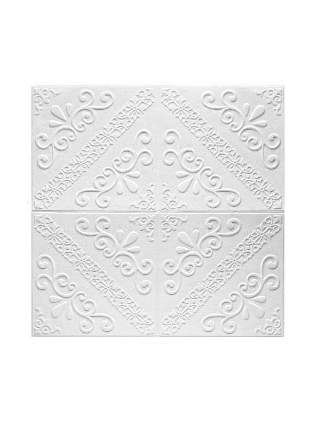 fashionhome 10-Piece Decorative 3D Brick Wall Sticker  - Image 1